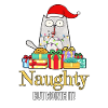 Funny Christmas Cat
