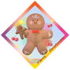 Biscuit Joyeux Noël Blanc