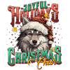 Christmas Wolf