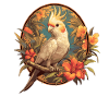 Cockatiel Nymphensittiche Nymphensittich