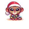 Christmas Fairy Lights Tarsier