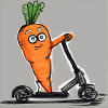 Reveling carrots