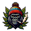 Smoking Gorilla