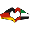 Germany United Arab Emirates Flag