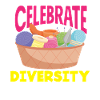 Celebrate Diversity Knitting Art