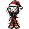 Footvolley Sport Père Noël