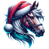 Weihnachts-Pferd