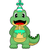 Crocodile Birthday Cake