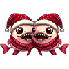 Piranha Fish Christmas Team