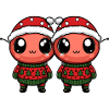 L’équipe de Noël de Ladybug