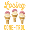 Gelato Losing Cone-trol Scoop Crème