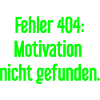 Erreur 404 : Motivation introuvable