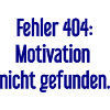Erreur 404 : Motivation introuvable