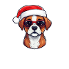 Chien de Noël