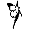 Butterfly Woman (Black)