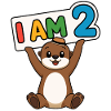 I'm 2 years second birthday