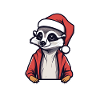 Erdmännchen Weihnachten