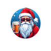 Weihnachtsmann Bier
