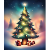 Christmas tree outside