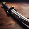 Samurai Sabre Poster Design