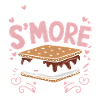 S ́More Saying Marshmallow Camping S ́More Gåva