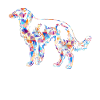 Irish Wolfhound Geometric