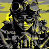 Steampunk Biker