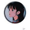 Japanisches Cartoon-Mädchen
