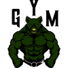 Bear Comic Gym Beast