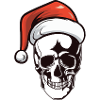 Skull Weihnachtsmann