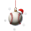 FROHE WEIHNACHTEN BASEBALL