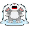 Bunny sad