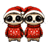 Erdmännchen Weihnachten Team