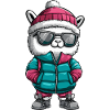 Alpaca Llama Winter