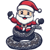 Serpent Cobra Père Noël