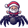 Tarantula Weihnachtsmann