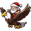 Eagle Santa Claus