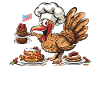 Grateful Gobble Wobble Thanksgiving