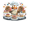 Grateful Gobble Wobble Thanksgiving