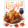 Grateful Gobble Wobble Thanksgiving