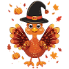 Grateful Gobble Wobble Thanksgiving