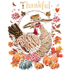 Grateful Gobble Wobble Thanksgiving