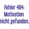 Erreur 404 : Motivation introuvable