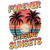 Sonnenuntergang - Palmen Urlaub