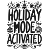 Holiday Mode Activated