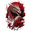 Japanese dragon, ghostly