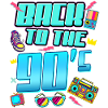 Tilbage til 90'ernes retro 90'er outfit 90'erne