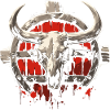 Bison-Schädel