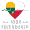Lithuania and Poland 100% friendship
