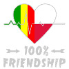Mali and Poland 100% friendship